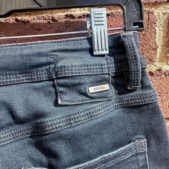 prAna Soma Jean Mid-Rise Stretch Tinted Black Women's 10/30 NEW - Picture 7 of 8